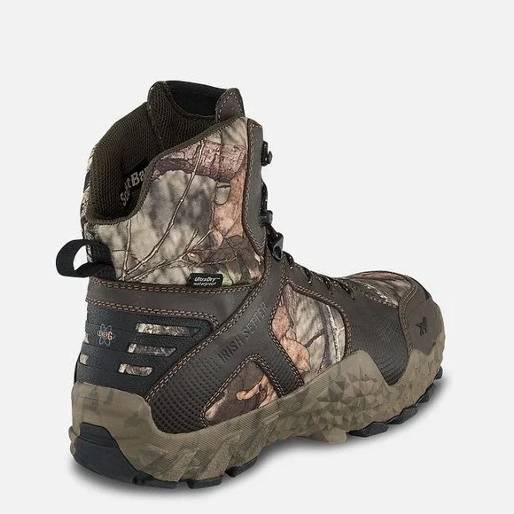 Irish Setter VaprTrek Mens 7 Waterproof 400G Insulated 8" Realtree Hunting Boots - Picture 2 of 4